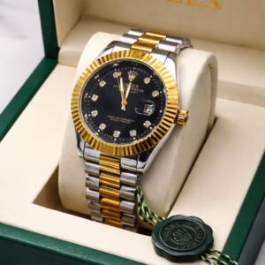luxury men watch – black dial